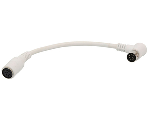 Cable de Extensión Macho a Hembra de 90 <span class=keywords><strong>Grados</strong></span> con Conector DIN de 3, 4, 5, 6, 7, 8, 9 y 10 Pines - Product Image 1