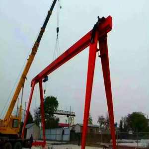 เครนโครงเหล็กคานเดี่ยวคุณภาพสูง ราคาประหยัด พร้อมเครื่องยนต์และลูกปืน ความสูงในการยกเหมาะสำหรับโรงงาน ประสิทธิภาพสูง คุ้มค่า - Product Image 6