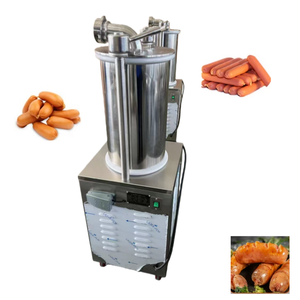 Machine à farcir les saucisses automatique en acier inoxydable à <span class=keywords><strong>prix</strong></span> de gros, machine à farcir les saucisses hydraulique pour la transformation de la viande - Product Image 1