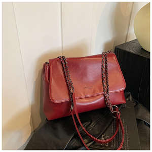 Bolso cuadrado pequeño de cadena de moda con textura nueva, bolso de hombro retro, bolso cruzado para mujer - Product Image 1