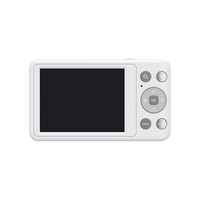 Appareil photo numérique 4K avec zoom optique 12x, LED intégrée, WiFi, autofocus, objectif rétractable, écran 2-3 pouces, capteur CMOS
