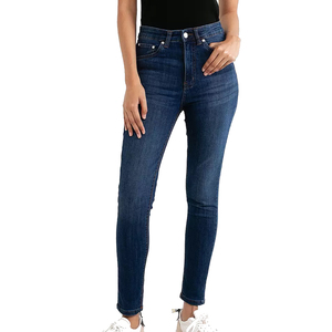 Jeans ajustados de corte preciso para mujer, hechos con denim de alto rendimiento con un equilibrio óptimo de compresión. - Product Image 1