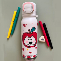 Lot de cadeaux d'art et d'artisanat pour enfants en gros, bouteilles d'eau de 500 ml à personnaliser avec marqueurs lavables