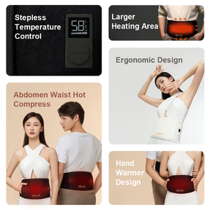 <span class=keywords><strong>Cinturón</strong></span> Menstrual con Calefacción Eléctrica 2025, <span class=keywords><strong>Cinturón</strong></span> de Calor para Aliviar el Dolor Menstrual - Product Image 4