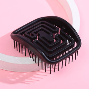 BLISSLIFE, masaje cuadrado hueco, cepillo antiestático ventilado ecológico con masajeador de cuero cabelludo portátil seco y húmedo - Product Image 3