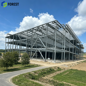 Almacén de Estructura de Acero Prefabricada, Taller Industrial, Fabricación Profesional con Conexión Atornillada - Product Image 1
