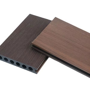 Piastrelle per Terrazza Stile Industriale, Pavimentazione Composita per Giardino, Bagno, Cucina, Effetto Legno Teak Plastico a Incastro 3D - Product Image 1