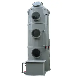 XICHENG — système de contrôle des odeurs en PP et alcalines, anti-gaz, épurateur d'air humide, pompe 600-3500mm, moteur inclus