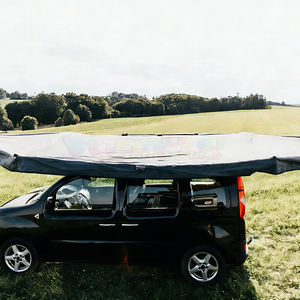 Carpa de techo para 5 personas con toldo de 180 grados, carpa de aluminio para camping, carpa rígida de techo para camioneta con toldo de 180 grados. - Product Image 2