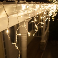 Usine compétitive directe en gros remplaçable extérieur UL CSA 5mm Mini LED Icicle Rideau Lights Holiday Luces Navida