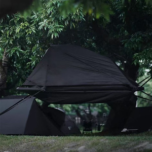 Hamac d'extérieur quatre saisons pour une personne Protection solaire contre la pluie <span class=keywords><strong>Camping</strong></span> Type de contreventement droit Ouverture automatique rapide Portable - Product Image 3