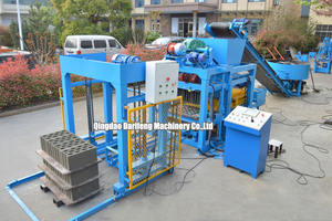 Macchinario Automatico ad Alta Produzione QT4-25 per la Fabbricazione di Blocchi |   Versatile per Mattoni in Cemento Solidi/Interlocking da <span class=keywords><strong>4</strong></span>/6/8/9 Pollici - Product Image 2