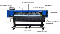 Impresora de Inyección de Tinta Eco Solvente Automática Ayf 1.8m 6 pies XP600 I3200 con 1 Año de Garantía para Imprentas y Publicidad