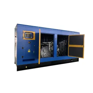 new super silent canopy 12.5kva 20kva 30kva 40kva 60kva 400kva power by UK perkins engine diesel generator manufacture 1104d-44t