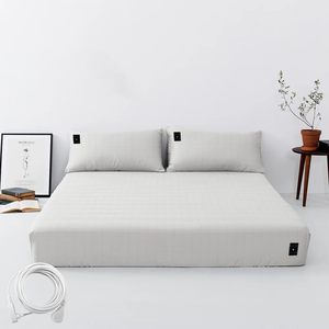 Earthing Conductive 90% algodón + 10% Silver Grounding Sábana bajera Solución de sueño saludable natural, Grounding Bed Cover - Product Image 3