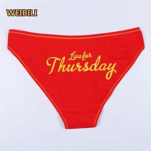 Venta al por mayor Pretty Young Cute Girls <span class=keywords><strong>Bragas</strong></span> Señoras Impreso Ropa interior Mujer Lencería de algodón Calzoncillos <span class=keywords><strong>Bragas</strong></span> sexy - Product Image 6