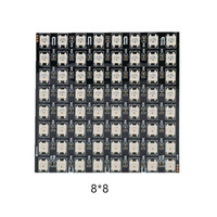 SK6812/SK9822/WS2812B RGB LED 5V Digital Flexible Panel de luz direccionable individualmente 8X8 8X16 16X16 8X32 Módulo Pantalla de matriz