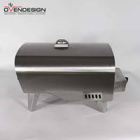 Four à pizza à gaz portable OEM/ODM facile à assembler avec isolation pour 3 à 5 personnes pour un usage domestique et des grils de barbecue au bois d'affaires