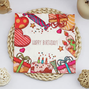 Serviettes <span class=keywords><strong>de</strong></span> <span class=keywords><strong>table</strong></span> rondes personnalisées en papier imprimé pour mariage, avec logo <span class=keywords><strong>de</strong></span> boisson, pour événements festifs - Product Image 5