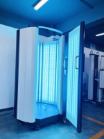 Cabine de photothérapie UV pour tout le corps KN-4001B pour le traitement du psoriasis, du vitiligo et de l'eczéma, système de luminothérapie médicale