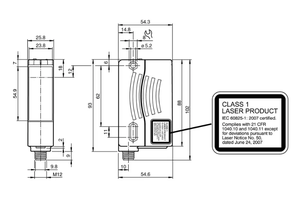 เซ็นเซอร์อุตสาหกรรมสำหรับการวัดด้วยแสง VDM28-15-L1-IO/73c/110/122 - Product Image 3