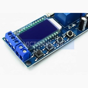Relay module delay poweroff disconnection triggering cycle timing <strong>circuit</strong> switch XYLJ02Module highlights 1 Equipped with LCD dis - Product Image 1