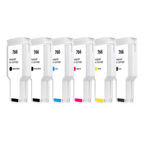Cartouche d'encre HP 766 de haute qualité 300 ml avec puce d'encre pour imprimante multifonction HP DesignJet XL 3600 - Product Image 1