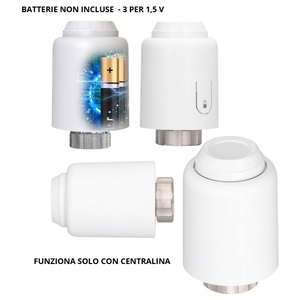 Valvola Termostatica Intelligente per Radiatore, Confezione da 3, Controllo da Smartphone iOS e Android - Product Image 2