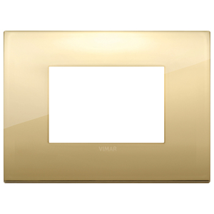 Vimar Gold Wall <b>Switch</b> Plate 12.75x9.5x1.62 Cm Classic Design - Product Image 1