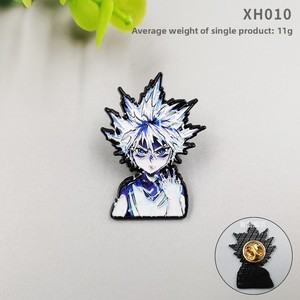 Venta al por Mayor de 50 Diseños de Pins de Solapa de Anime Japonés, Colección Clásica de Insignias Metálicas de Recuerdo para Decoración de Bolsas y Ropa - Product Image 3