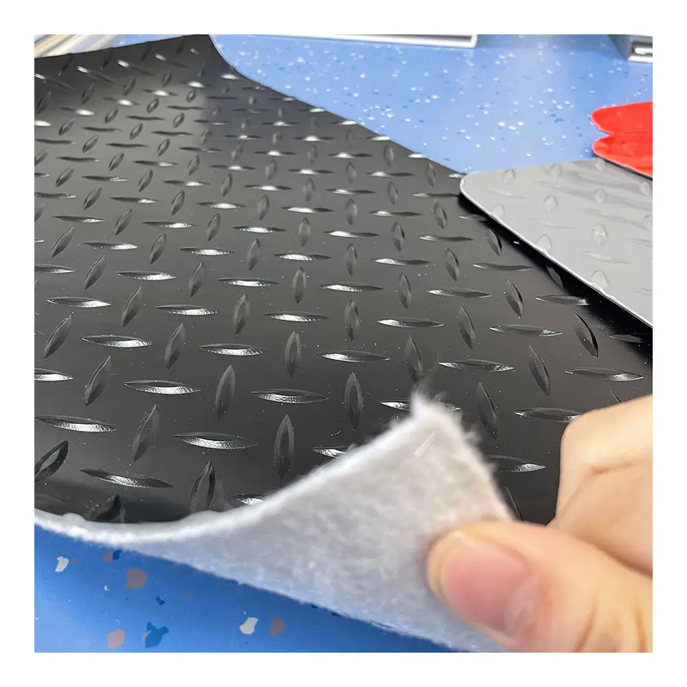 Kunststoff Garage Bodenbelag Rolle PVC Anti-Rutsch-Boden Vinyl Matte für Auto Bus Küche verwenden
