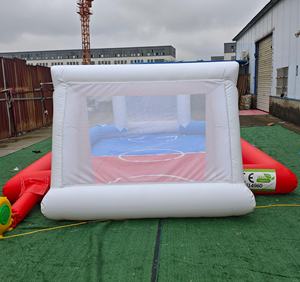 Campo <span class=keywords><strong>de</strong></span> Fútbol Inflable <span class=keywords><strong>de</strong></span> PVC <span class=keywords><strong>de</strong></span> Alta Capacidad Personalizado, Garantía <span class=keywords><strong>de</strong></span> 3 Años para Parques <span class=keywords><strong>de</strong></span> Diversiones Comerciales al Aire Libre, Fácil Instalación - Product Image 4