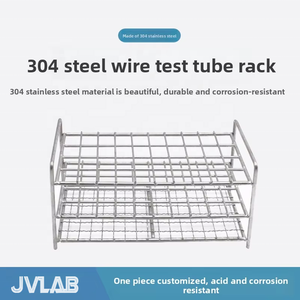 Three-Layer Stainless Steel <strong>Test</strong> Tube Stand 12 40 50 Holes for <strong>Laboratory</strong> Wire Rack Colorimetric Tube Durable Practical - Product Image 2