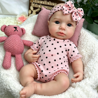 Poupée Reborn en Silicone Faite à la Main Très Détaillée, Bébé Réaliste, Poupée d'Art Populaire à Collectionner pour Cadeau d'Anniversaire et de Fête