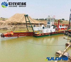 Khai Thác Cát Thủy Lực Sông Với Đầu Cắt & Bơm Hút - Product Image 3