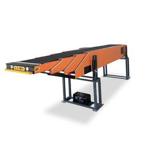 40 kaki listrik sabuk teleskopik konveyor bergerak kontainer memuat sistem pembongkaran untuk pengiriman meter teleskopik konveyor - Product Image 1