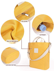 Fashion Woman Handbag,<b>Canvas</b> <b>Tote</b> Handbag,Casual Shoulder Work Bag Crossbody <b>Canvas</b> Handbag - Product Image 4