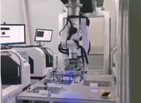 Système de machine de soudage laser robotique à bras robotique à 6 axes automatique KUKA, système de découpe laser, machine de découpe laser de métal