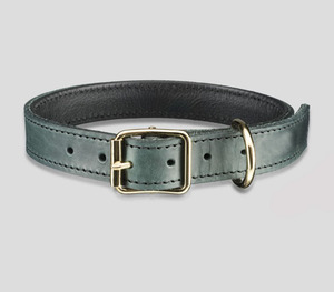 <span class=keywords><strong>Collar</strong></span> de cuero de perro mascota de patrón sólido multicolor de lujo personalizado y accesorio al por mayor del fabricante - Product Image 6