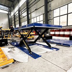 منصة رفع مقصية فائقة الانخفاض معتمدة بشهادة CE، طاولة رفع محمولة وثابتة - Product Image 4