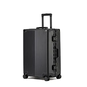 随身行李箱批发铝制旅行包、行李架、硬面行李箱、锁旋转器、旅行箱