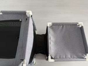 2025 nuevo transpirable pequeño portátil para mascotas corralito para gatos cerca para perros tela Oxford cuadrado jaula para mascotas sala de entrega - Product Image 4