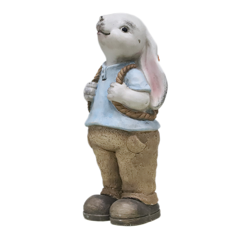 New Resin Crafts Outdoor Cute Rabbit