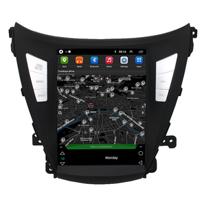 9.7 in touch screen verticale android autoradio gps per <span class=keywords><strong>Hyundai</strong></span> <span class=keywords><strong>Elantra</strong></span> 2014-2016 lettore <span class=keywords><strong>DVD</strong></span> Video stereo CarPlay stile tesla - Product Image 1