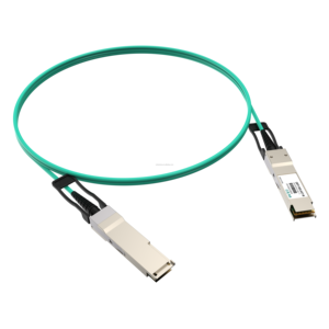 สายเคเบิลออปติคอล OEM/ODM สายเคเบิล AOC OM3 100G QSFP28 สายเคเบิลออปติคอลแบบแอคทีฟ - Product Image 1