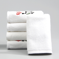 Serviettes de toilette en coton pour hôtel, plus grandes et plus épaisses, durables, personnalisées, avec logo brodé sur mesure