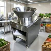 Trancheuse à légumes en acier inoxydable, coupe-légumes à alimentation continue, équipement de traitement industriel pour légumes-racines, gingembre, pommes de terre