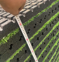 Tapis de prospection aurifère avec technologie de piégeage avancée à la mousse, hauteur de pile 30 mm/40 mm, installation facile pour l'aménagement paysager