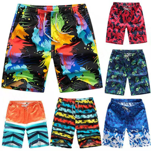 Pantalones cortos de baño estampados personalizados de último diseño del fabricante para hombres Pantalones cortos de playa 1 pieza Ropa de playa - Product Image 2