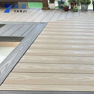 Nouvelle technologie de terrasse extérieure en WPC, terrasse portable en WPC, terrasse extérieure imperméable en co-extrusion, revêtement de sol composite extérieur - Product Image 2